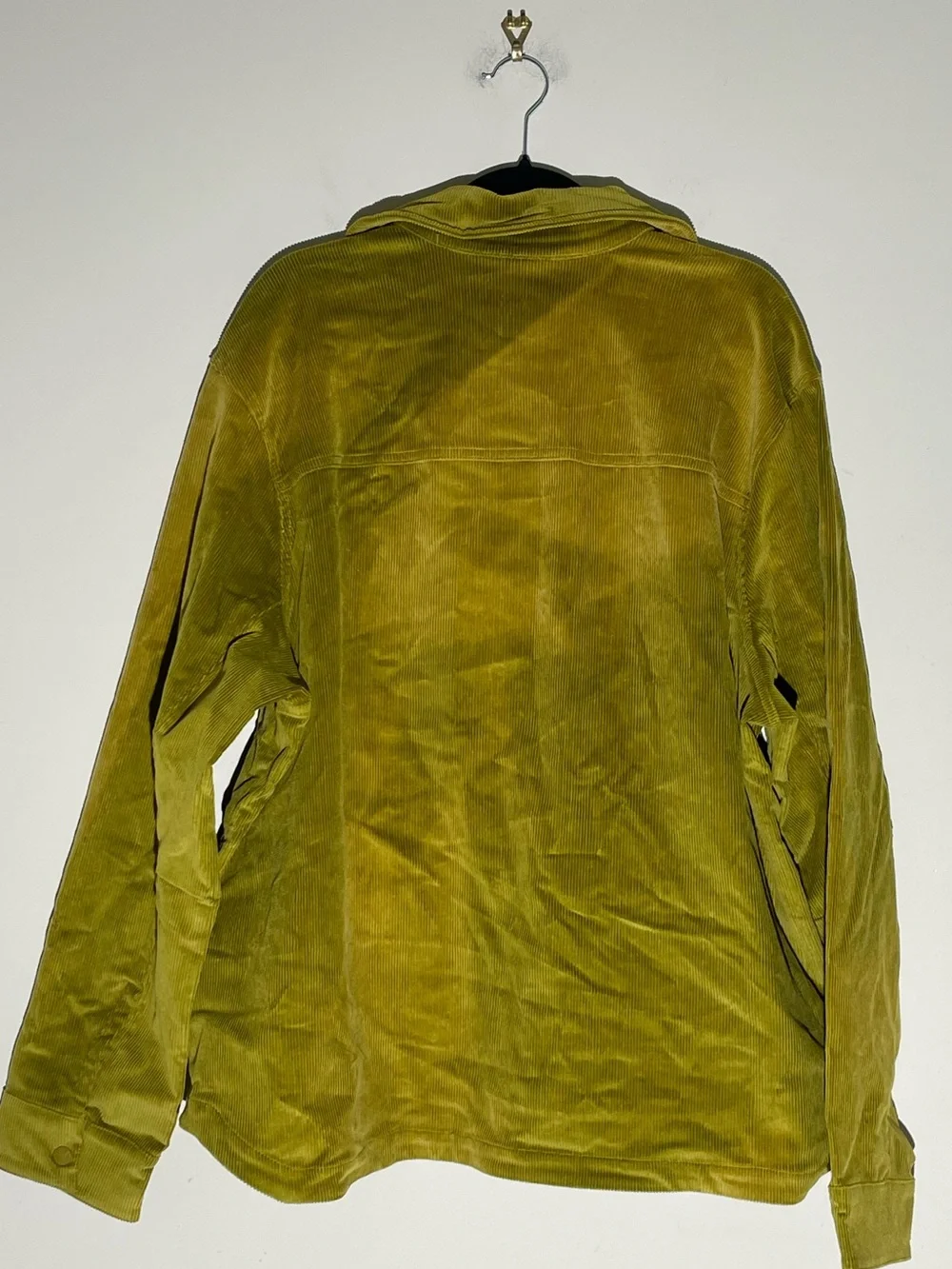The North Face Mens Utility Heritage Cord Jacket Shacket Relaxed Sulfur Moss XL